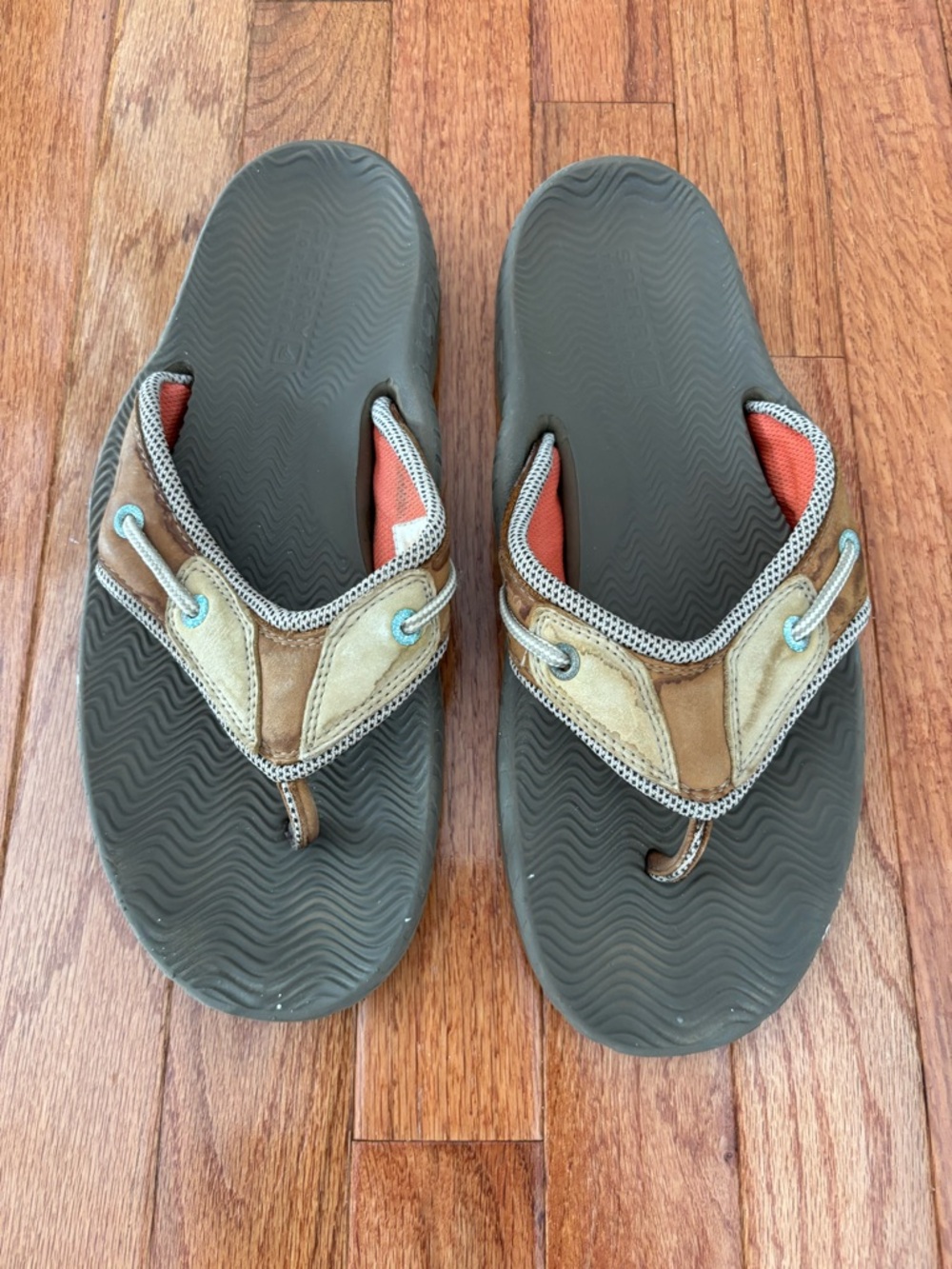 Men’s Sperry Top-Siders Tan Sandals size 9
